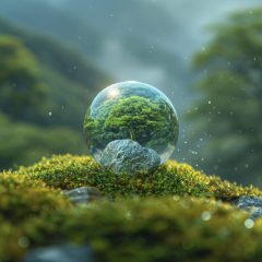 water world in a drop of water, in the style of environmental awareness, light green and dark azure, photo-realistic landscapes, green and yellow --chaos 20 --ar 3:2 --stylize 500 --v 6 Job ID: ad374e63-7932-4595-9eb1-6bc95acfb4f6